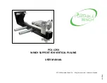 Portable Winch PCA-1264 User Manual preview