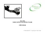 Preview for 1 page of Portable Winch PCA-2264 User Manual