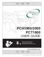 Предварительный просмотр 41 страницы Portable Winch PCH1000 User Manual