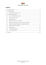 Preview for 2 page of PORTABOOM PB2000L Operating Procedure Manual