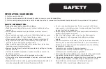 Preview for 3 page of Portacool HURRICANE 370 Owner'S Manual