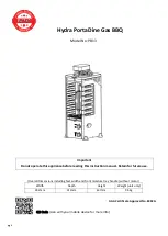 PortaDine PB13 Manual предпросмотр