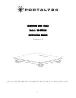 Portal 724 MN-BWS100 Instruction Manual preview