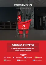 PORTAMIX MEGA HIPPO Operating/Safety Instructions Manual preview