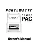 Portawattz POWER PAC Owners Man preview
