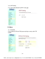 Preview for 32 page of Portech FTA-102L User Manual