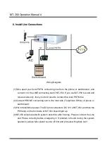 Preview for 8 page of Portech MT-350 Mobile Trunk Operation Manual