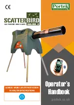 Предварительный просмотр 1 страницы Portek ScatterBird MK4 Operator'S Handbook Manual