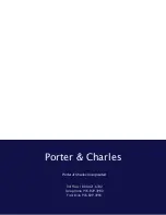 Предварительный просмотр 12 страницы Porter & Charles CG60S Operating Manual