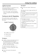 Предварительный просмотр 9 страницы Porter & Charles CG60WOK-F Operating And Installation Instructions