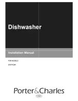 Porter & Charles DWTPC6FI Installation Manual preview