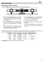 Preview for 19 page of Porter & Charles MWPS60TM User Manual