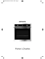 Предварительный просмотр 1 страницы Porter & Charles SOPS60TC User Manual