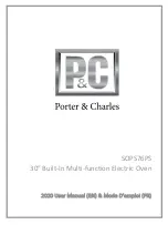 Предварительный просмотр 1 страницы Porter & Charles SOPS76PS User Manual