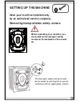 Preview for 22 page of Porter & Charles xx1461CDG Series User Manual