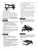 Предварительный просмотр 24 страницы Porter-Cable 10 IN. (254 MM) JOBSITE TABLE SAW Instruction Manual