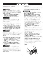 Предварительный просмотр 30 страницы Porter-Cable 10 IN. (254 MM) JOBSITE TABLE SAW Instruction Manual