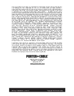 Preview for 64 page of Porter-Cable 1000003754 Instruction Manual