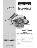 Предварительный просмотр 37 страницы Porter-Cable 324MAG Instruction Manual