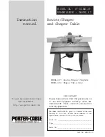 Porter-Cable 697 Instruction Manual предпросмотр