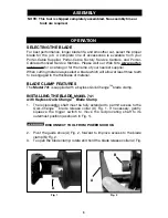 Предварительный просмотр 9 страницы Porter-Cable 741 TIGER SAW Instruction Manual