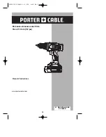 Preview for 14 page of Porter-Cable 8101214 Instruction Manual