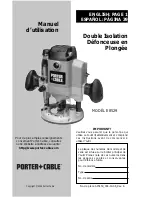 Preview for 21 page of Porter-Cable 8529 Instruction Manual