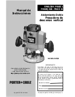 Preview for 39 page of Porter-Cable 8529 Instruction Manual