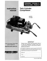 Porter-Cable 892551-992 Instruction Manual preview