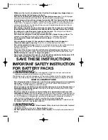 Предварительный просмотр 6 страницы Porter-Cable 90546223 Instruction Manual