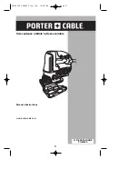 Предварительный просмотр 11 страницы Porter-Cable 90546382 Instruction Manual