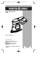 Предварительный просмотр 29 страницы Porter-Cable 90550099 Instruction Manual