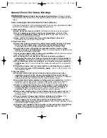 Preview for 2 page of Porter-Cable 90562807 Instruction Manual