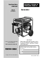 Porter-Cable A02871-043-0 Instruction Manual preview