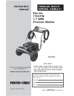 Preview for 1 page of Porter-Cable A17914-05-10-06 Instruction Manual