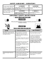 Preview for 4 page of Porter-Cable BS525 Instruction Manual