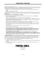 Preview for 23 page of Porter-Cable BS525 Instruction Manual