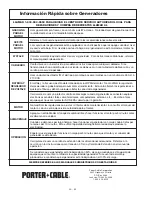 Preview for 40 page of Porter-Cable BS525 Instruction Manual