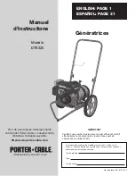 Preview for 41 page of Porter-Cable BS525 Instruction Manual