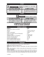 Preview for 28 page of Porter-Cable C6001 Instruction Manual