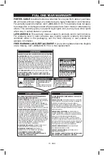 Предварительный просмотр 19 страницы Porter-Cable CF6131 Instruction Manual