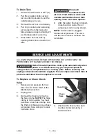 Preview for 14 page of Porter-Cable CFBN125A Instruction Manual