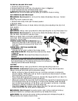 Предварительный просмотр 11 страницы Porter-Cable Clampsaw PCC475 Instruction Manual