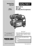 Porter-Cable CLFCP350 Instruction Manual preview