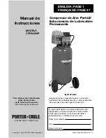 Preview for 19 page of Porter-Cable CPF6025VP Instruction Manual