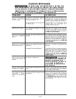 Preview for 49 page of Porter-Cable CPF6025VP Instruction Manual