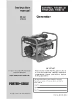 Porter-Cable CTE300 Instruction Manual предпросмотр