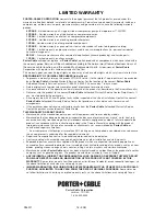 Preview for 18 page of Porter-Cable D26221-025-1 Instruction Manual