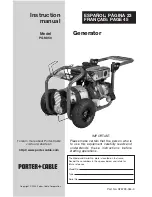 Porter-Cable D28733-034-0 Instruction Manual предпросмотр