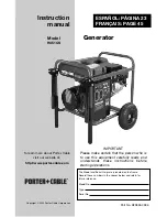 Предварительный просмотр 1 страницы Porter-Cable D29833-038-0 Instruction Manual